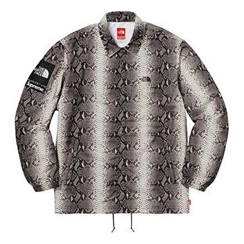 Vetrovka Supreme Snakeskin Print Coach Jacket Čierna | SUP-SS18-384, 0