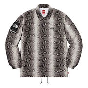 Snakeskin Print Coach Jacket