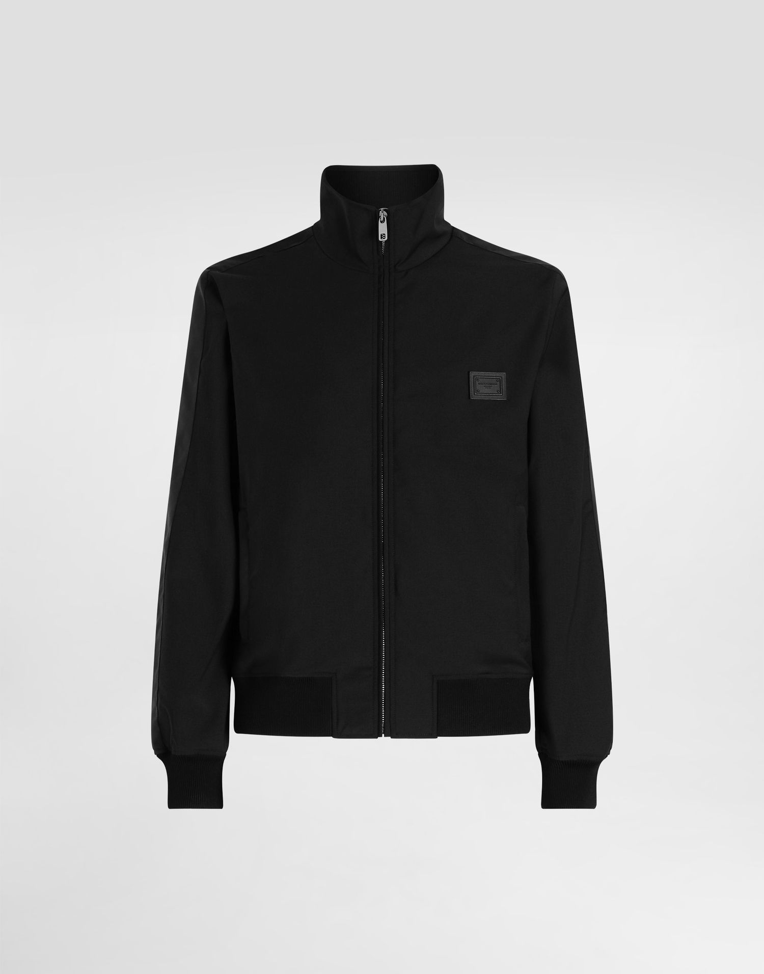 Bomber bunda Dolce & Gabbana Dolce & Gabbana Wool Canvas Bomber Jacket 52 Čierna | G9BSLTFURK8N0000, 0