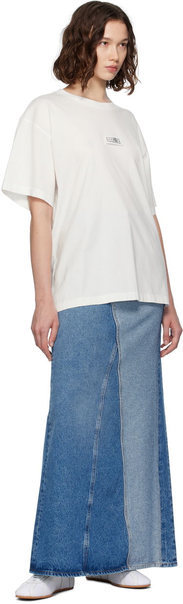 Sukňa Maison Margiela MM6 Maison Margiela Faded Denim Maxi Skirt Modrá | S52MI0025 M30018, 3