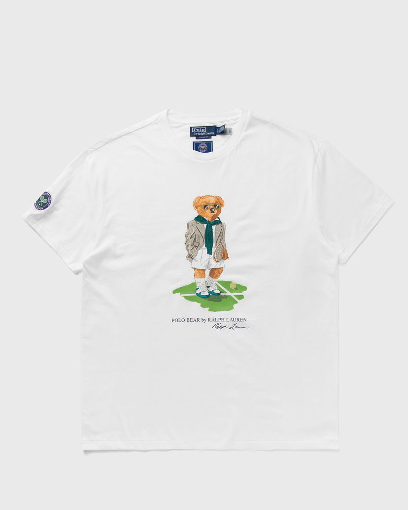 Tričko Polo by Ralph Lauren Ralph Lauren Wimbledon Bear T-Shirt Biela | 710970519001