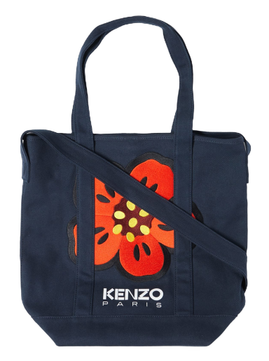 Tote bag KENZO Flower Logo Tote Bag Navy Blue Navy | FD65SA901F34-76