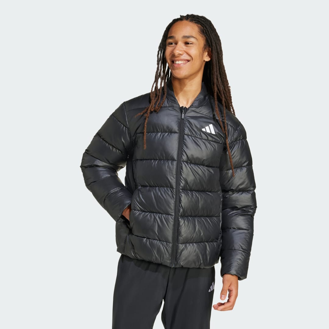 Bomber bunda adidas Performance Essentials Climawarm Synthetic Down Bomber Jacket Čierna | JV7718, 0