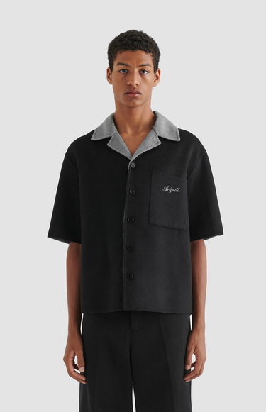 Košeľa AXEL ARIGATO Holiday Shirt Čierna | A0902001, 7