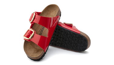Tenisky a topánky Birkenstock Arizona Big Buckle Birko-Flor Červená | 1019819, 3