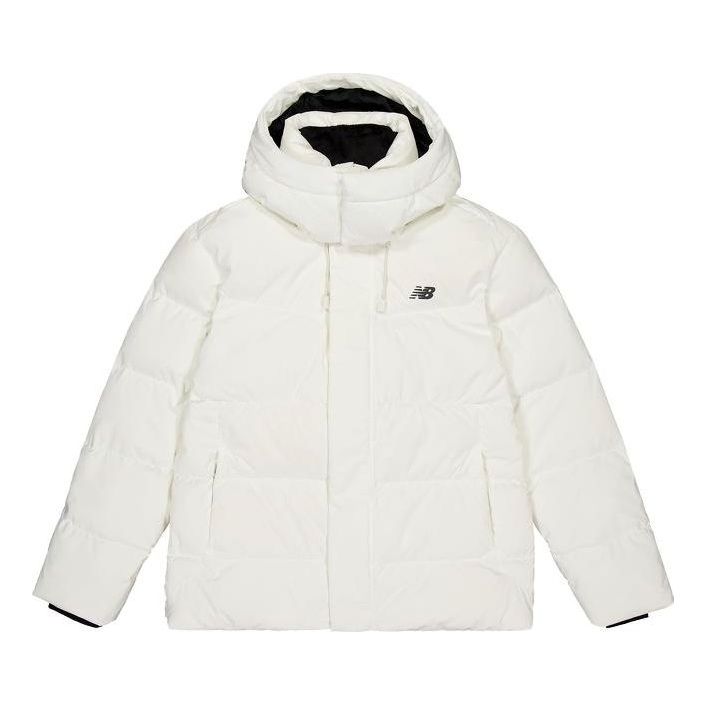 Prešívaná bunda New Balance Down Jacket Biela | NPD46121-WT, 0