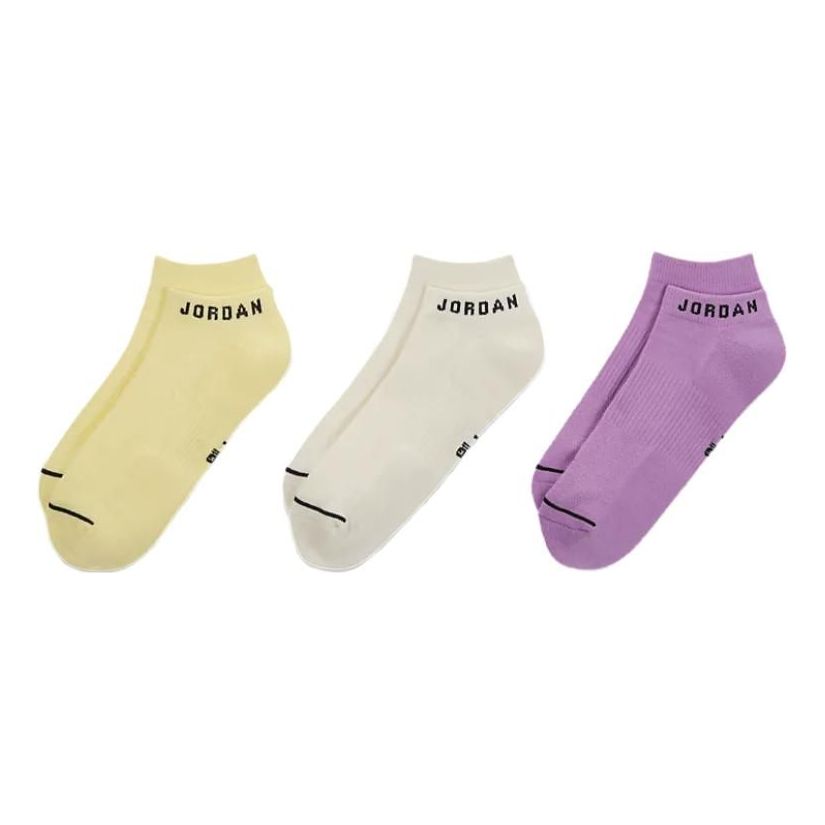 Ponožky Jordan Everyday Logo Ankle Socks (3 Pack) Žltá | DX9656-908, 0