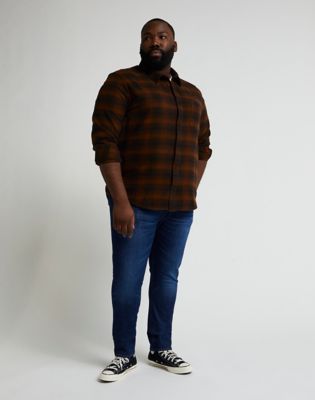 Džínsy Lee Luke Low Stretch Dk "Worn Kansas" Navy | 112328479:46:34, 1