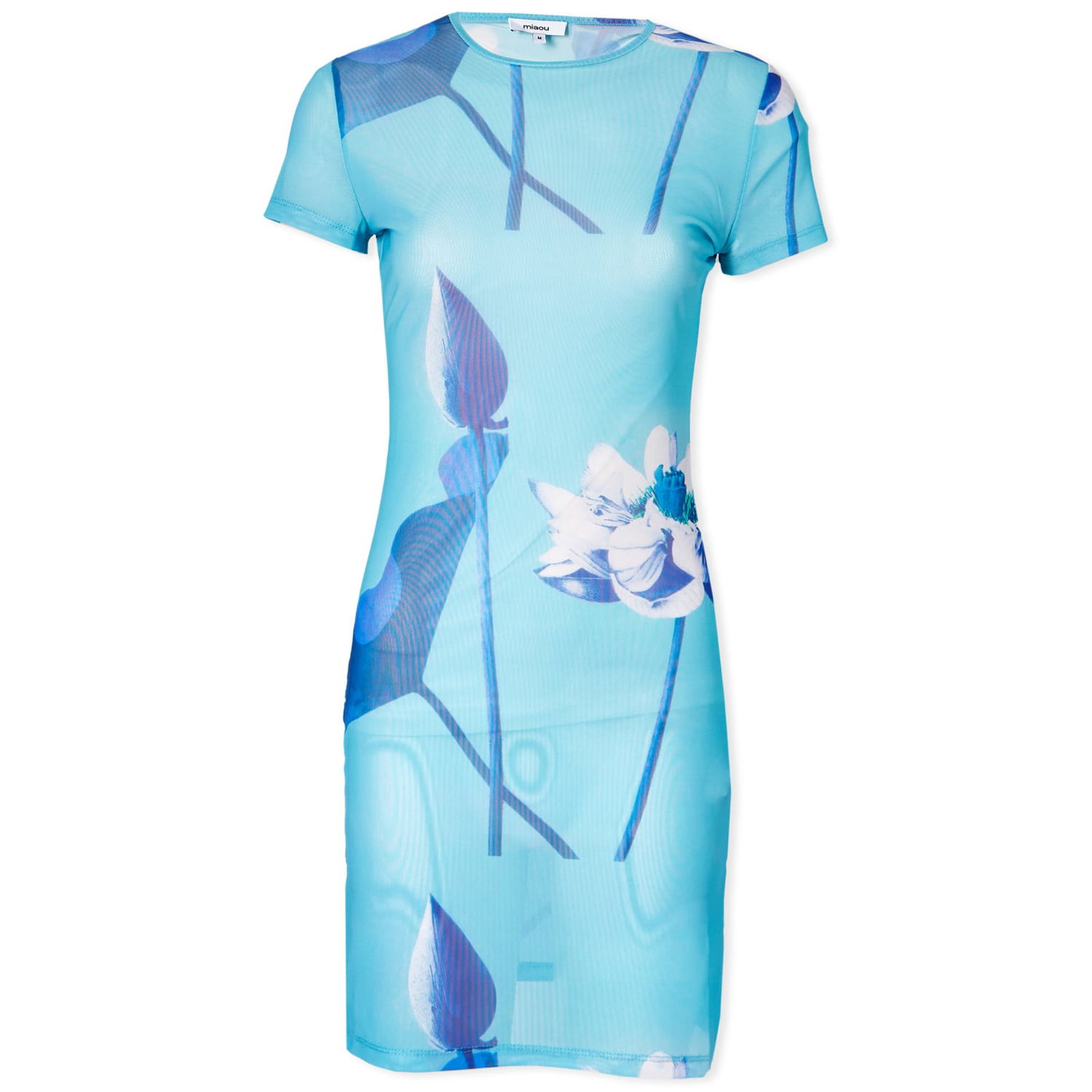 Šaty Miaou Miaou Billie Mini Dress Tyrkysová | 5040PM1BLO, 0