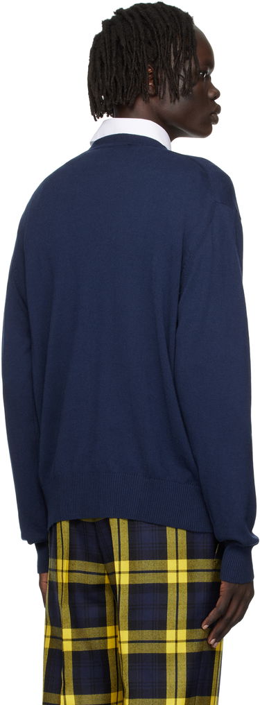 Sveter Vivienne Westwood Vivienne Westwood Chaos Graphic Print Sweater Navy | 38030056-Y001V-, 2
