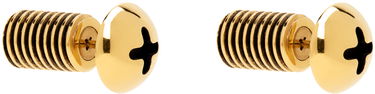 Náušnice Balenciaga Garage Screw Earrings Béžová | 770134-TZ99J-0604, 1