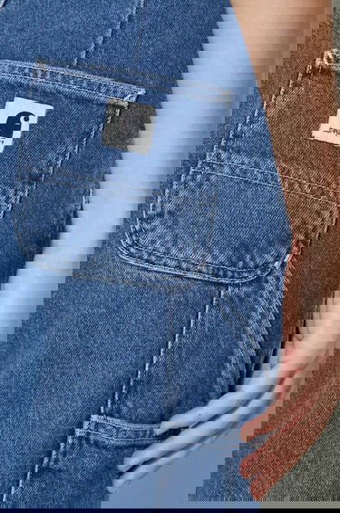 Džínsy Carhartt WIP Jeans Jens Pant High Waist Modrá | I032709.160, 4