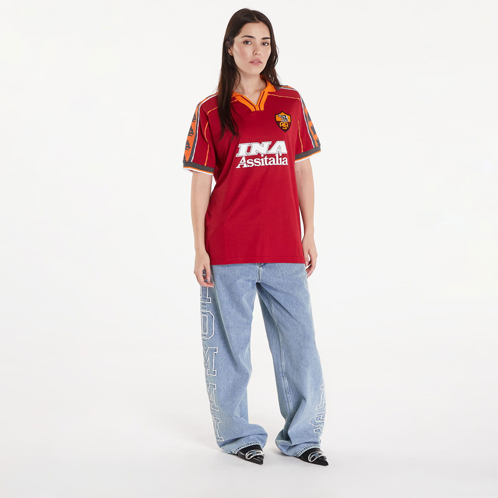 AS Roma 1998 - 99 Retro Football Shirt