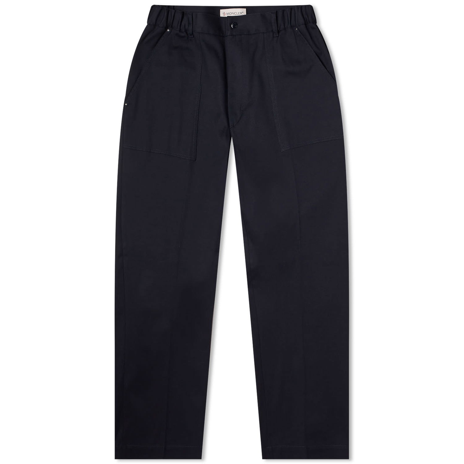 Nohavice Moncler Cotton Trousers Navy | 2A000-28-M4170-742, 0