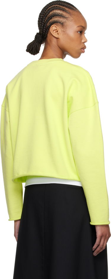 Sveter KENZO Kenzo 'Jungle Flower' Cropped Sweatshirt Žltá | FF52SW1774MF, 2
