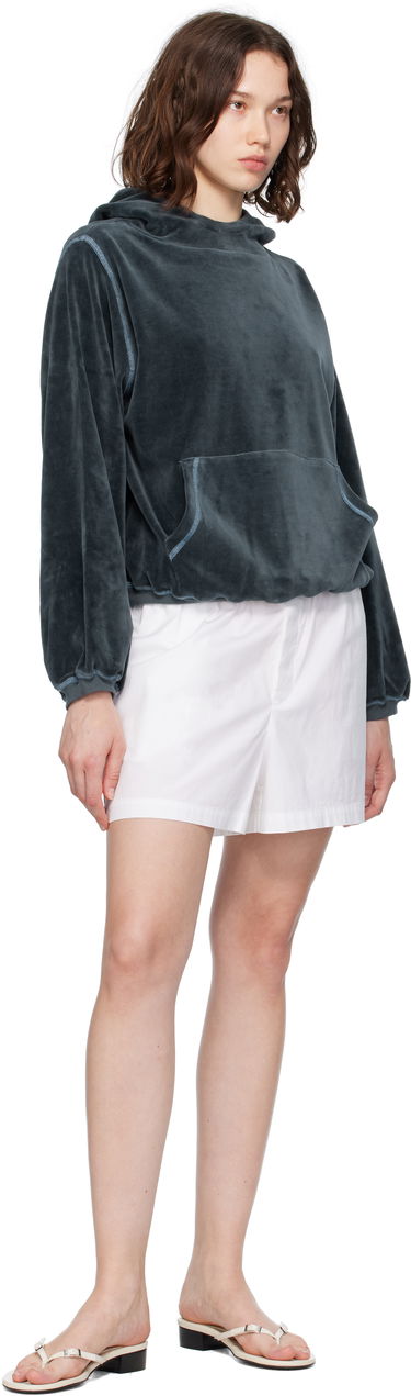 Mikina Baserange Baserange Pillow Velour Hoodie Šedá | FPIH-VE-SU25, 3