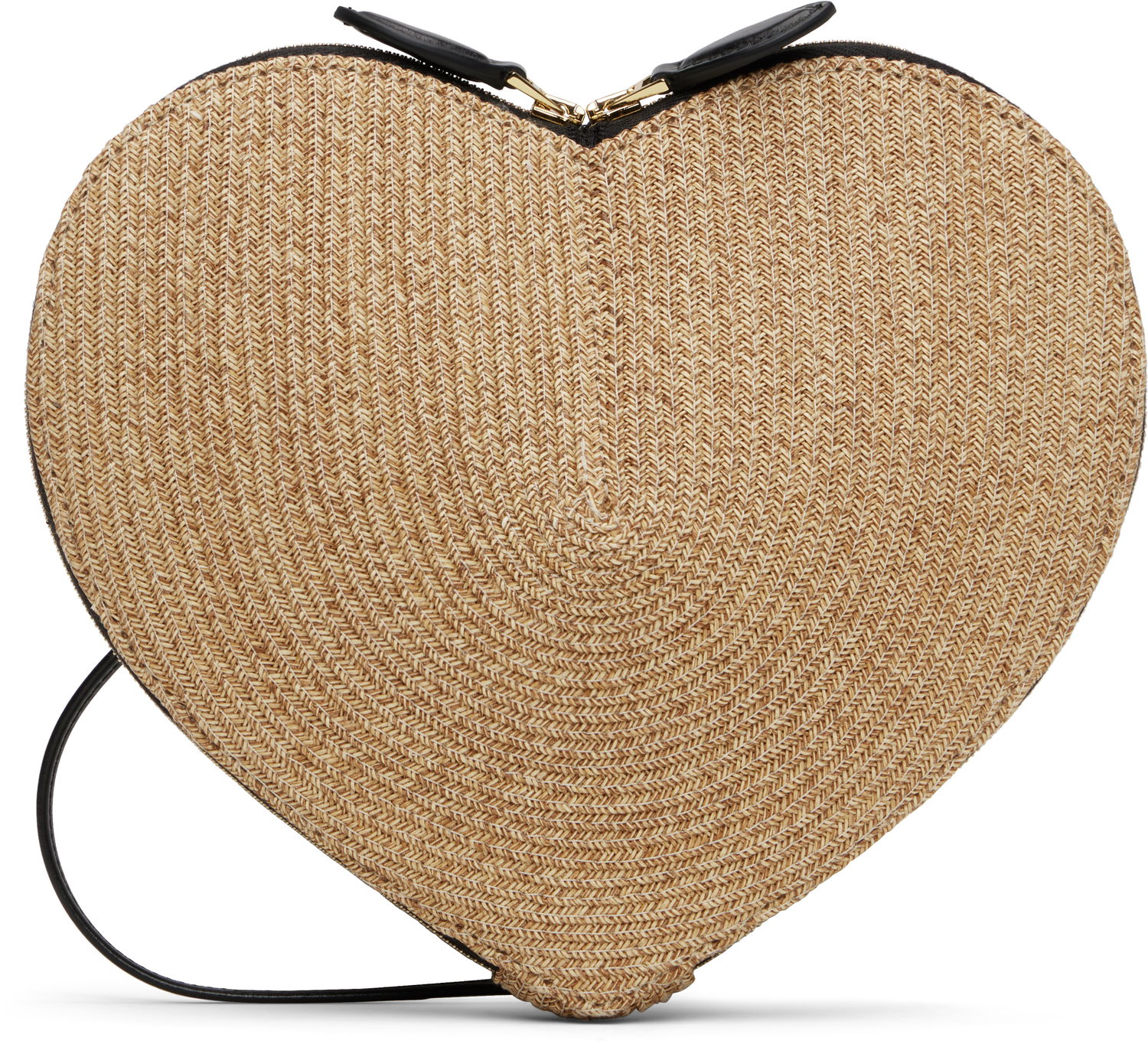 Kabelka Alaïa ALAÏA 'Le Cœur' Raffia Heart Bag Béžová | AA1P003CA573, 0