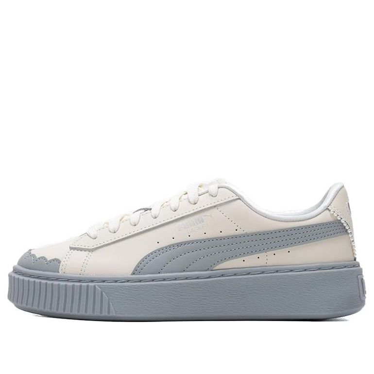 Tenisky a topánky Puma Basket Platform Biela | 398910-04, 0