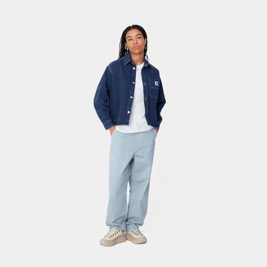 Cargo nohavice Carhartt WIP Single Knee Garment Dyed Pants Modrá | I033572_9, 2