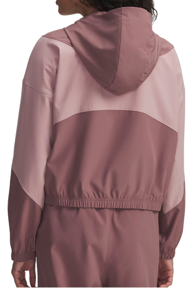 Vetrovka Under Armour Rival Woven Color-Block Full-Zip Hooded Jacket Ružová | 6004849-651, 2
