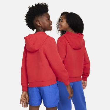 Mikina Nike Nike Sportswear Club Fleece Hoodie Červená | FD3000-657, 3