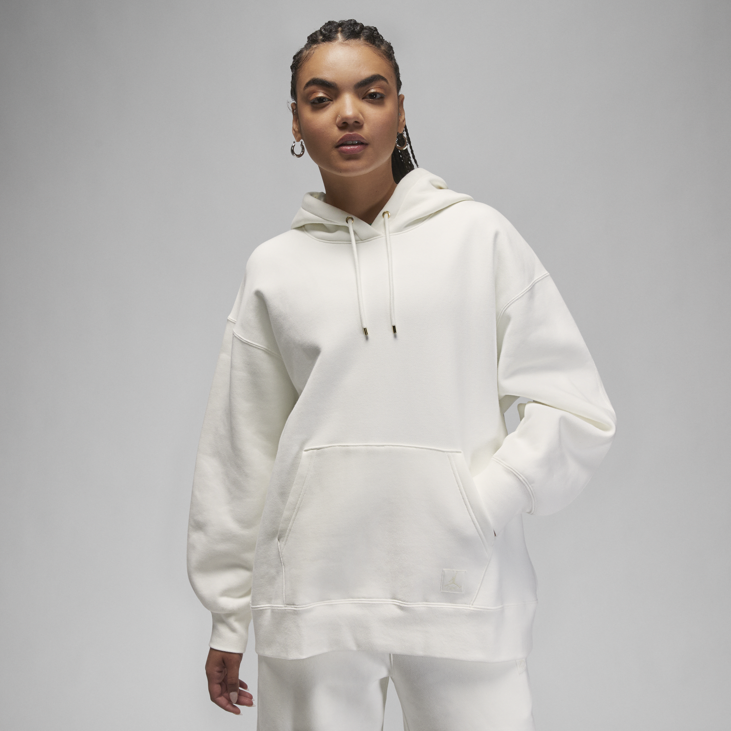 Mikina Jordan Flight Fleece Biela | FB5110-133, 0