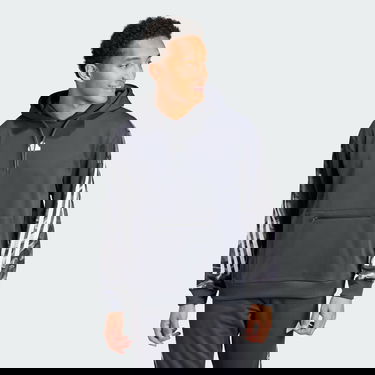 Mikina adidas Performance Future Icons Allover Print Hoodie Šedá | IB6126, 1