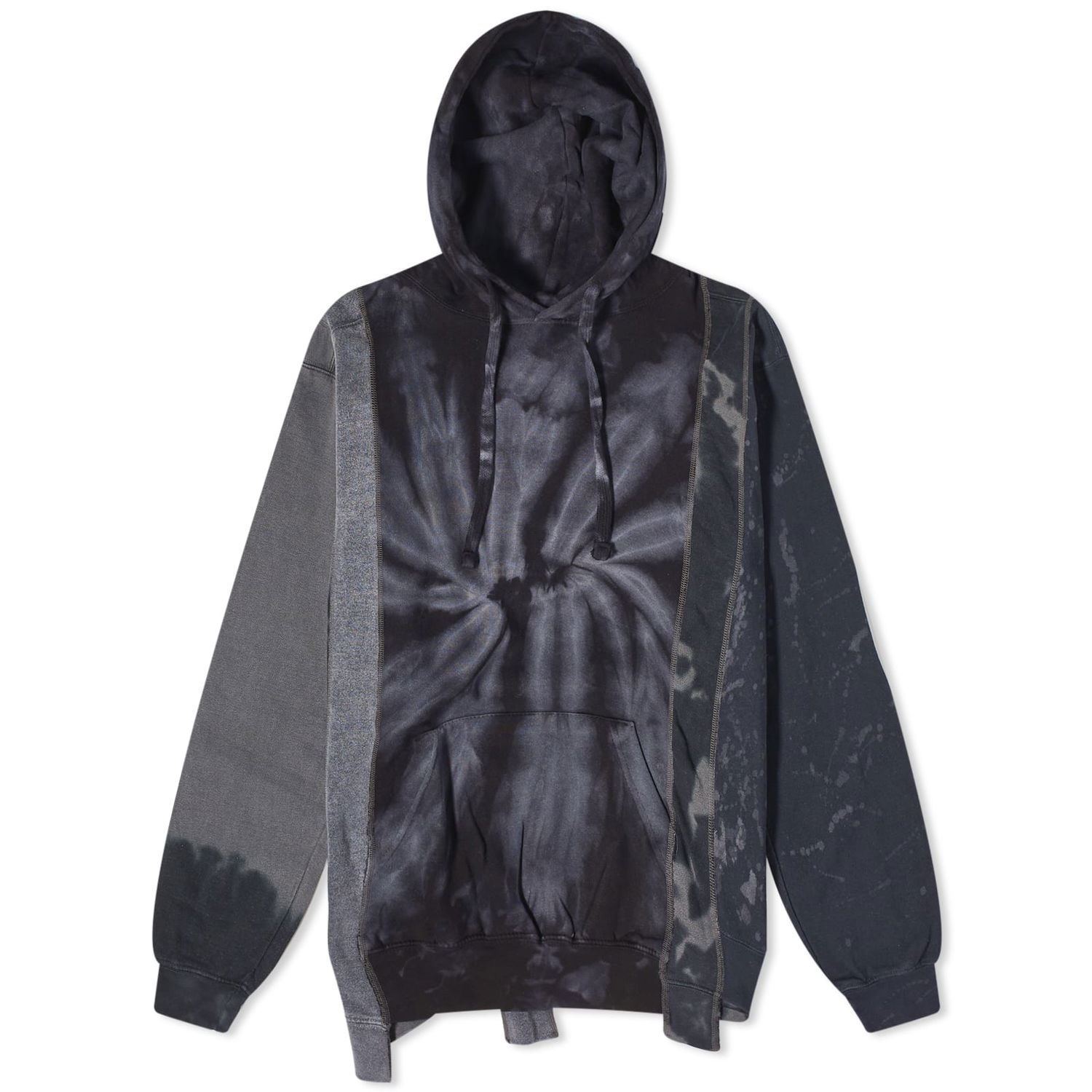 Mikina Needles 5 Cuts Mishmash Hoodie Šedá | NS310-AS, 0