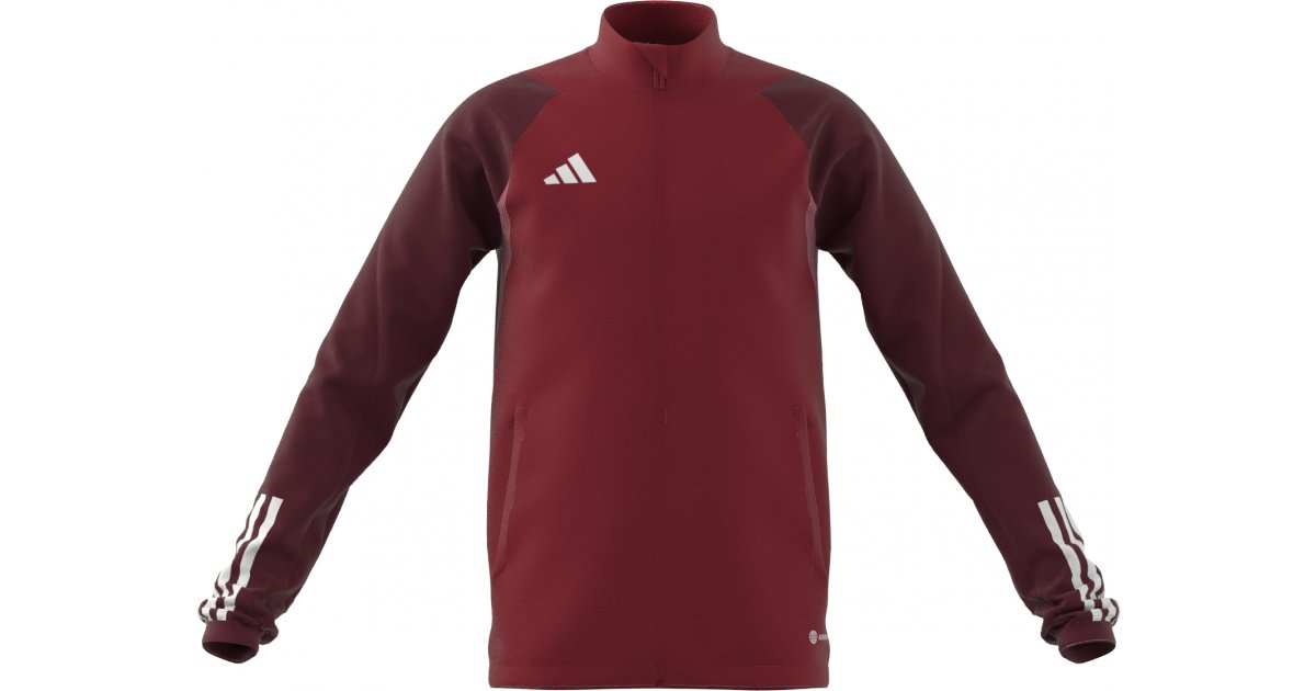 Mikina adidas Performance Tiro 23 Competition Training Jacket Vínová | hi4719, 1