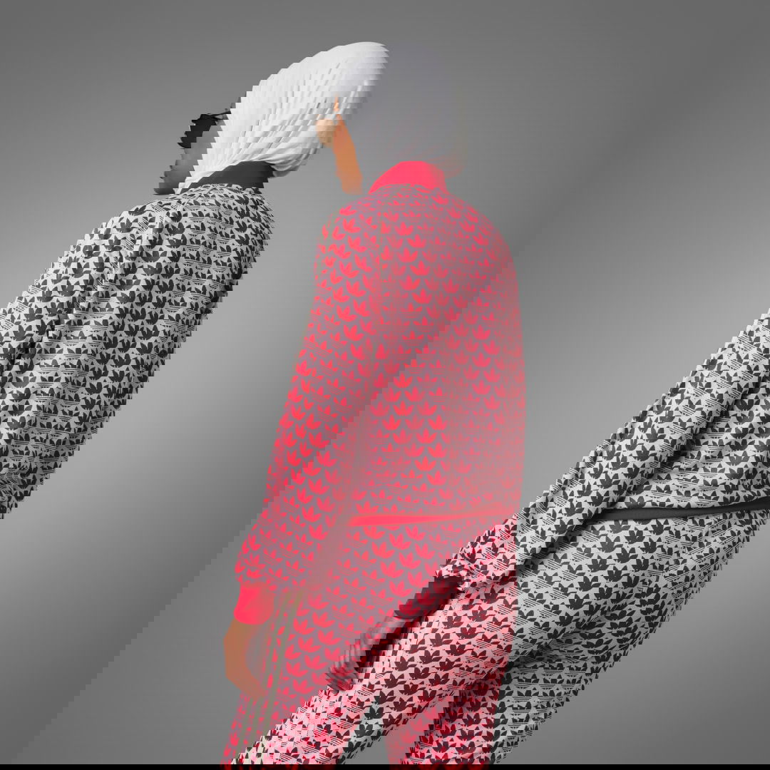 Bunda adidas Originals Adicolor 70s SST Track Jacket Červená | IK7872, 1