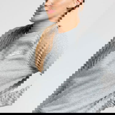 Mikina Nike NSW Essential Crew Fleece Šedá | BV4110-063, 4