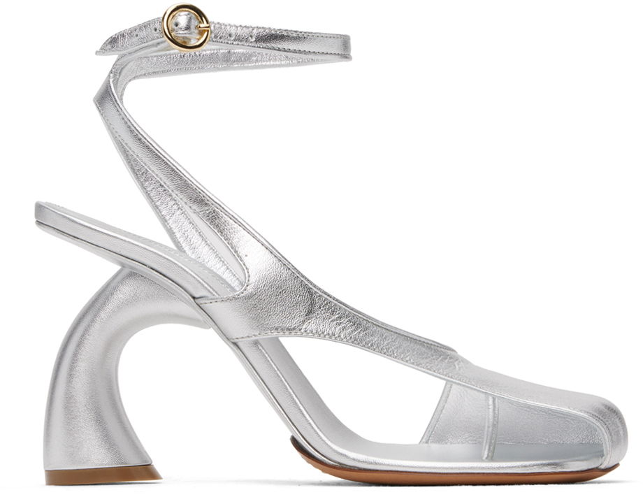 Dries Van Noten Leather Heeled Sandals