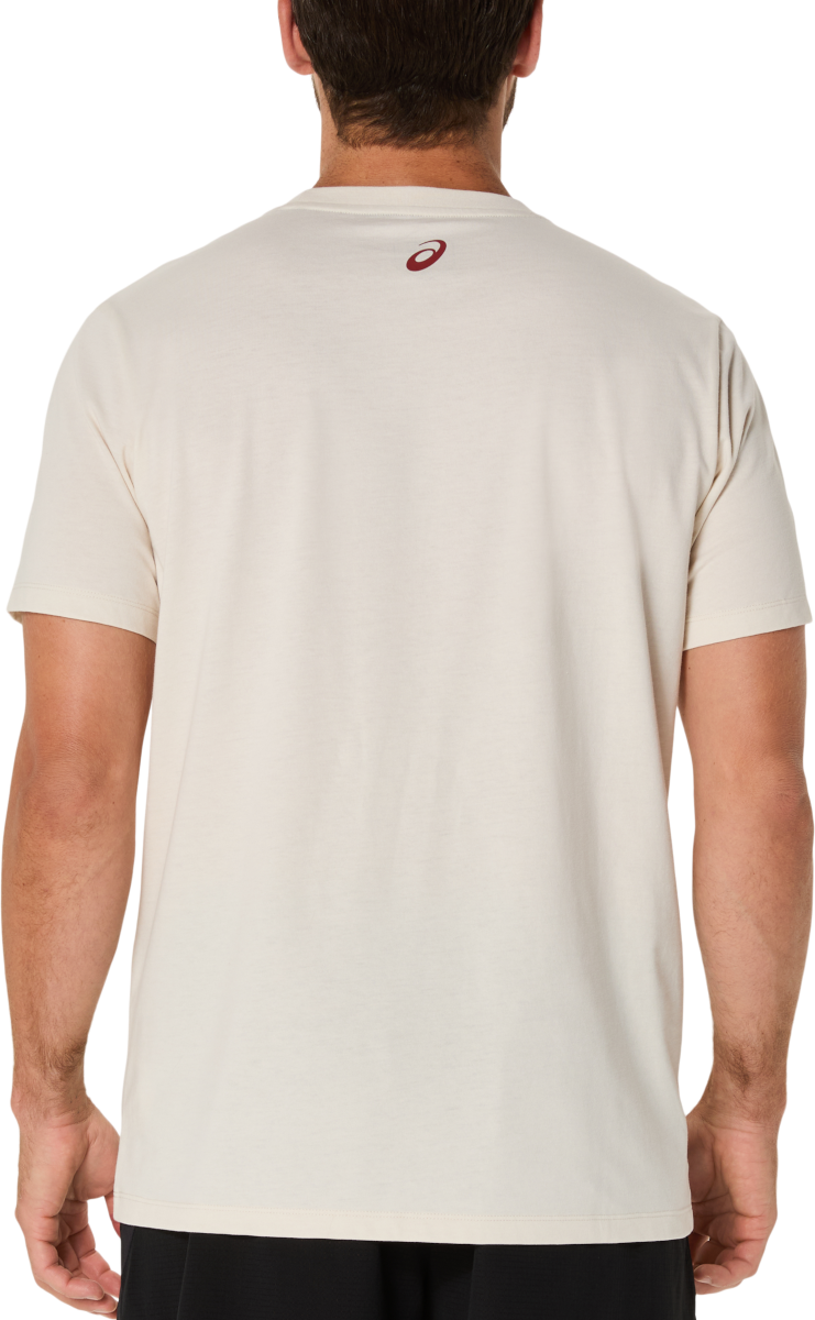Tričko Asics Big Logo Graphic Short Sleeve T-Shirt Béžová | 2031e188-201, 1