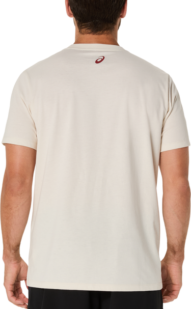 Tričko Asics Big Logo Graphic Short Sleeve T-Shirt Béžová | 2031e188-201, 1