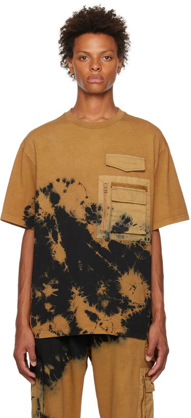 Tričko Feng Chen Wang Feng Chen Wang Bleached Pocket T-Shirt Hnedá | FMF14TS02, 0