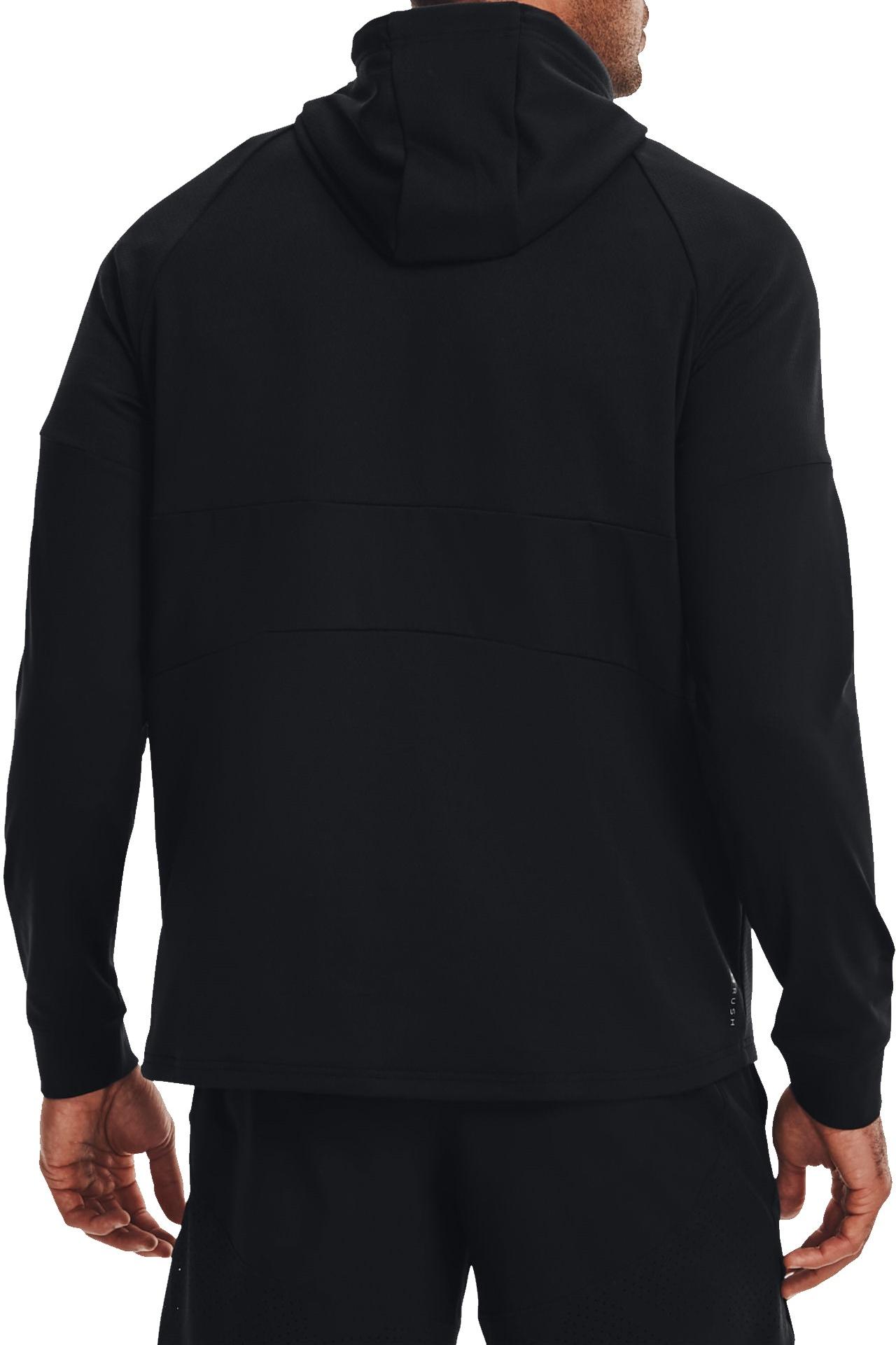 Mikina Under Armour RUSH Warm-Up Hoodie Čierna | 1370450-001, 1
