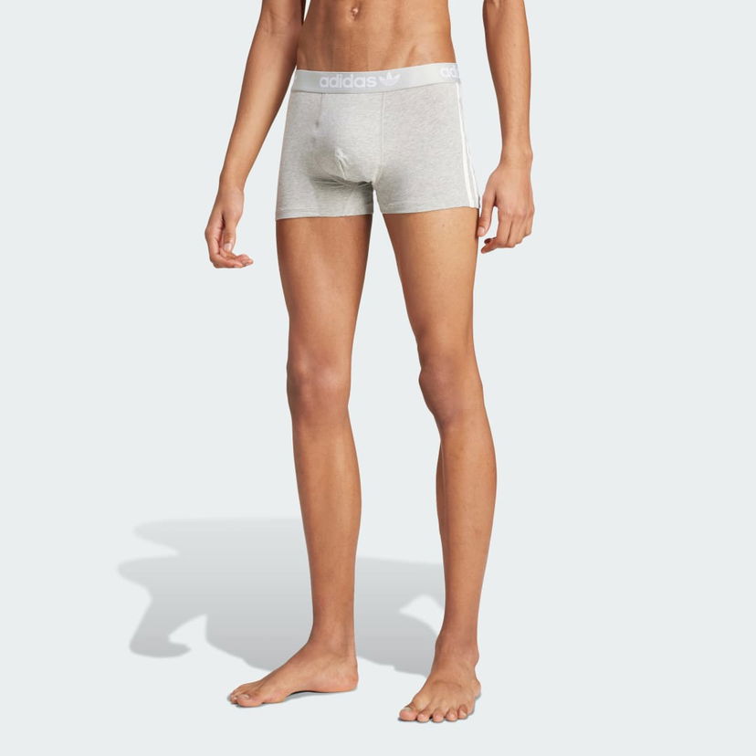 Boxerky adidas Performance Comfort Flex Cotton Trunk Underwear Šedá | IQ9564