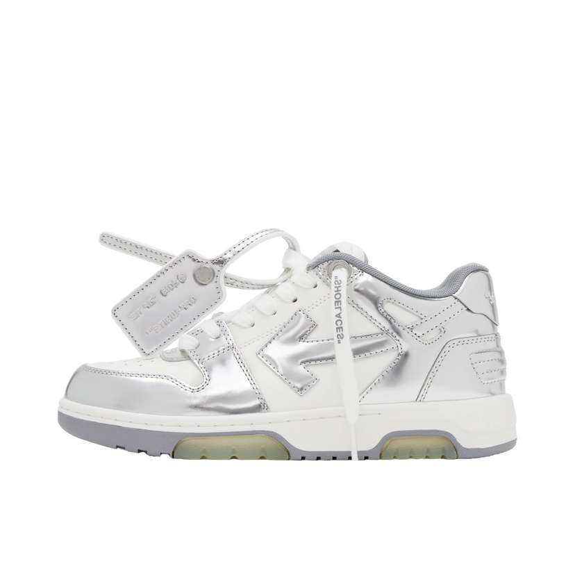 Tenisky a topánky Off-White Out Of Office Mirror Leather Šedá | OMIA189F24LEA00E0172