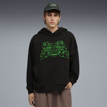 Mikina Puma PUMA x RIPNDIP Relaxed Fit Hoodie Čierna | 632414_01, 0