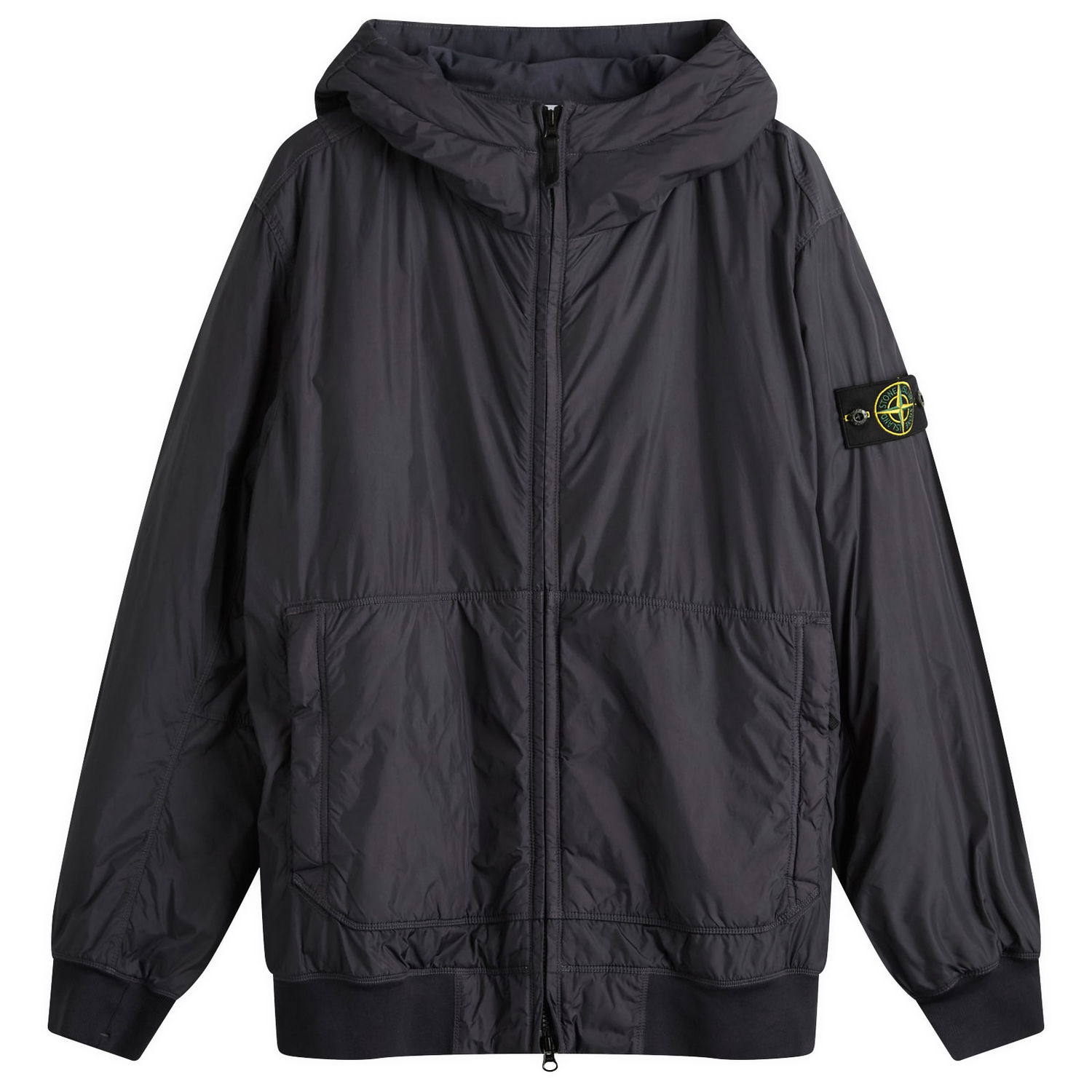 Bunda Stone Island Crinkle Reps Nylon Hooded PrimaLoft Jacket, Size Large Čierna | K2S154100013-V0026, 1