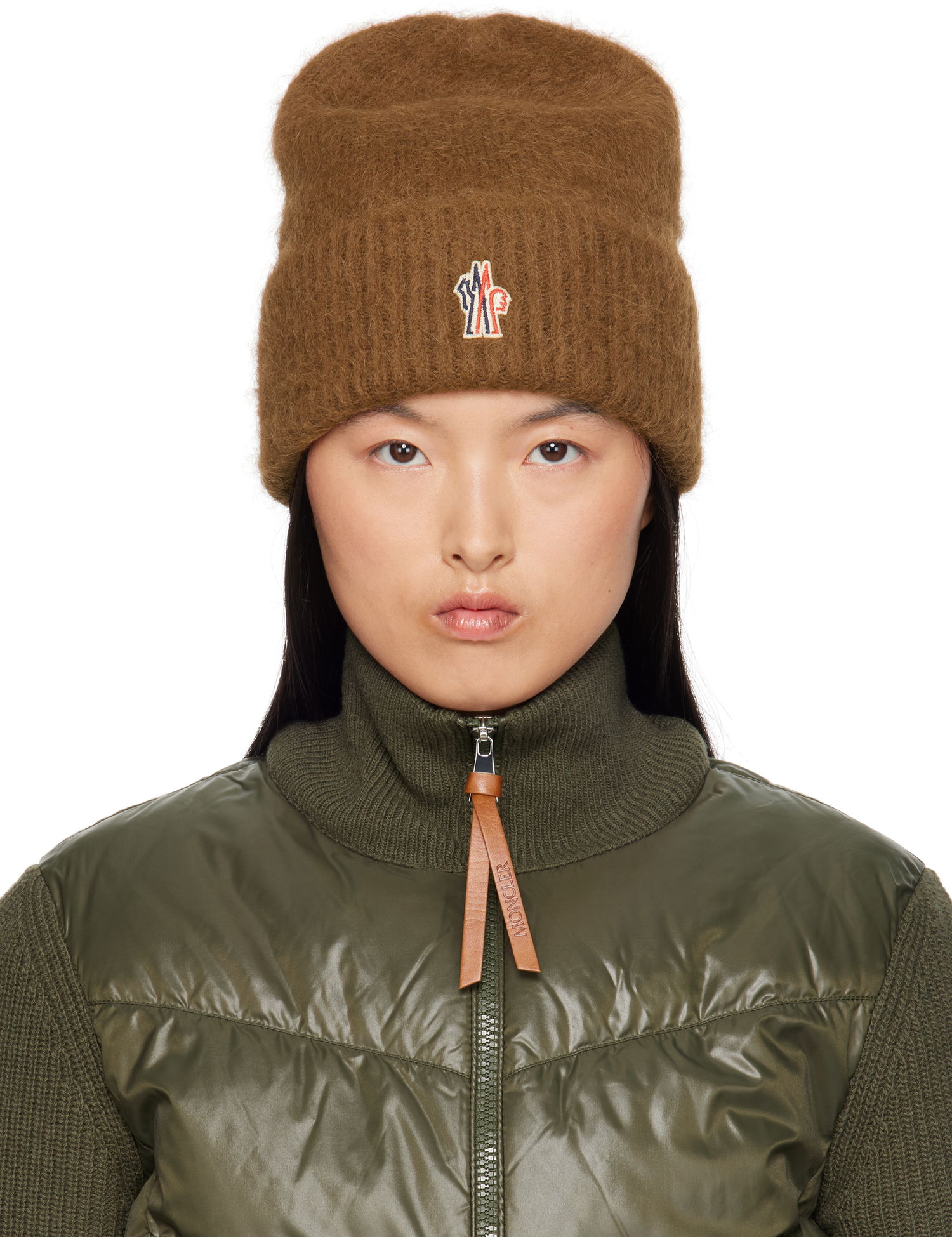 Kulicha Moncler Wool Beanie Hnedá | J20983B00019M1126, 0