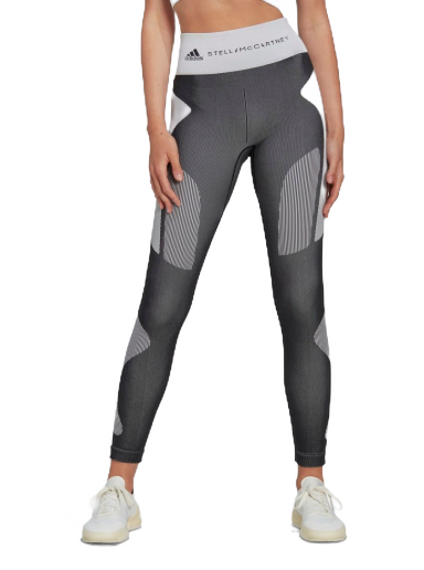 Legíny adidas Originals by Stella McCartney TrueStrength Seamless Training Leggings Čierna | HM3879