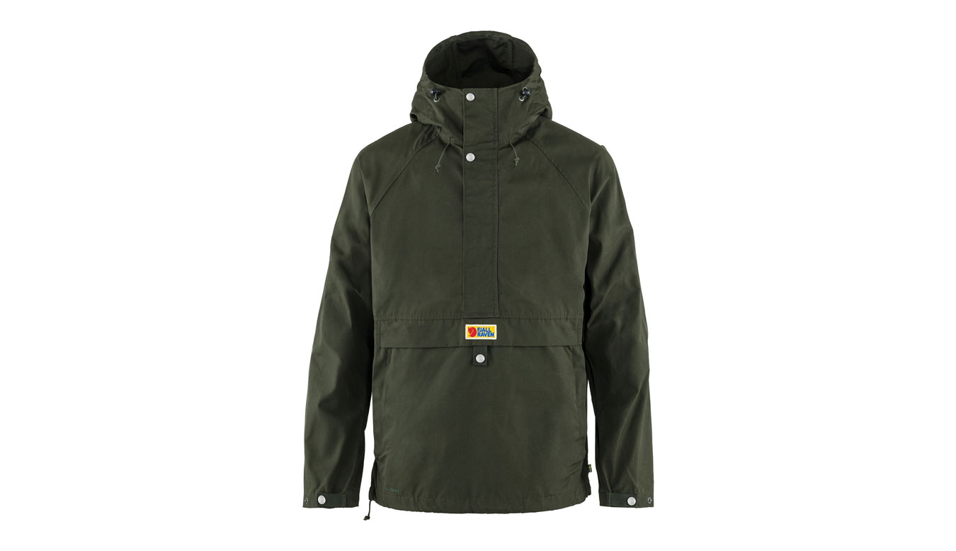 Bunda FJÄLLRÄVEN Vardag Anorak Zelené | F87008-662, 0
