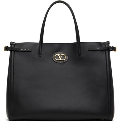Tote bag Valentino Valentino Garavani Antibes Medium Calfskin Tote Čierna | 6Y2B0D15RBN, 0