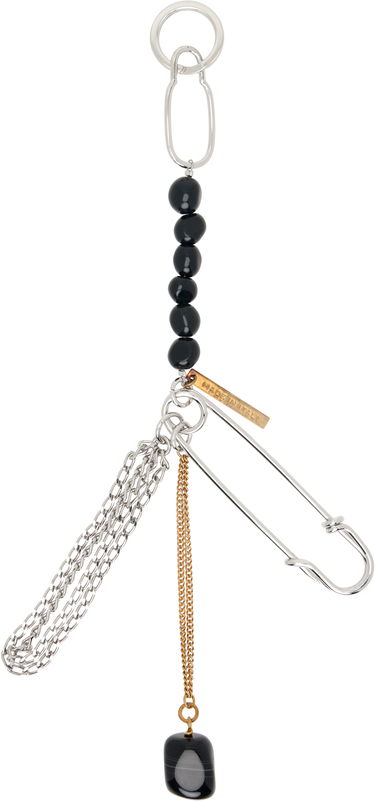 Kľúčenka Dries Van Noten Dries Van Noten Safety Pin Charm Keychain Metalická | 251-028210-092, 1