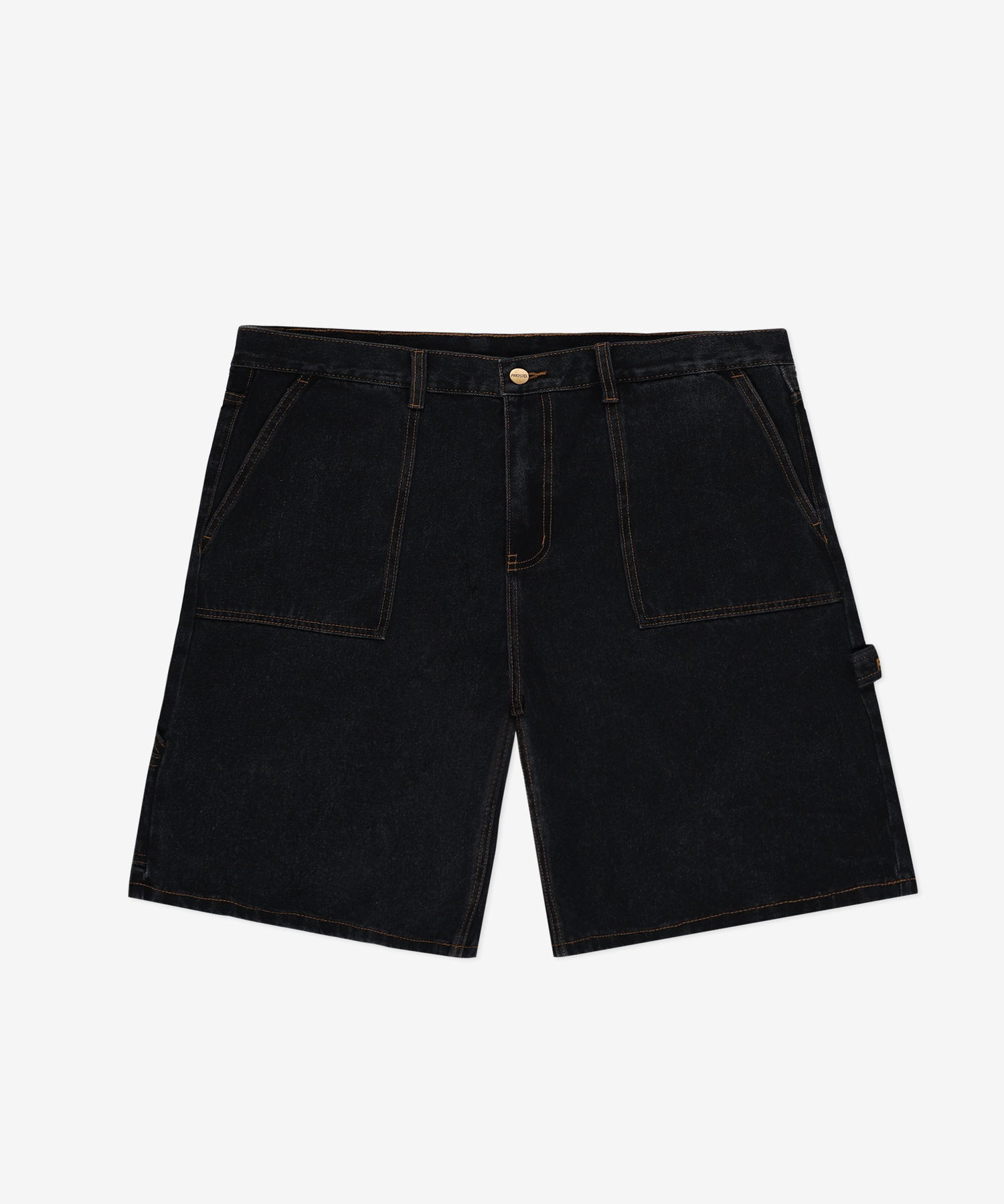 Džínsy PROSTO Jeans Shorts Baggy Zaxx Čierna | KL251MPAN7022, 0