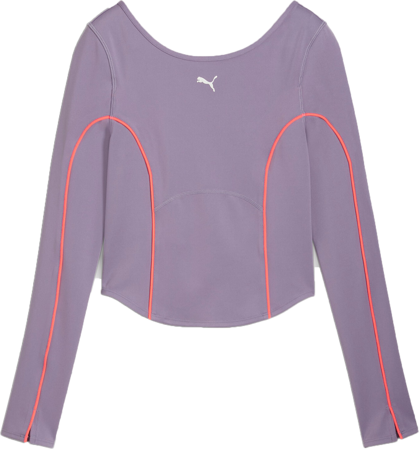 Crop Top Puma Puma CLOUDSPUN Long Sleeve Training Crop Top Fialová | 525775-30, 0