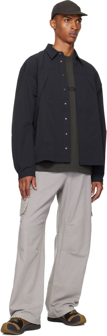 Košeľa ROA ROA Utility Overshirt Čierna | RBMW0372FA264, 3