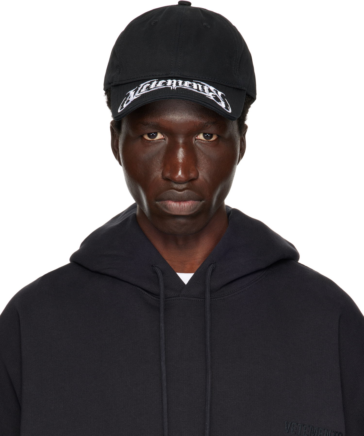 Šiltovka VETEMENTS Metal Logo Baseball Cap Čierna | UA66CA140B, 0