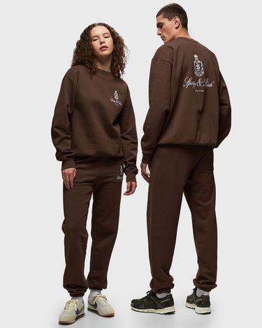 Sveter Sporty & Rich Vendome Crewneck Hnedá | CR981CH, 2